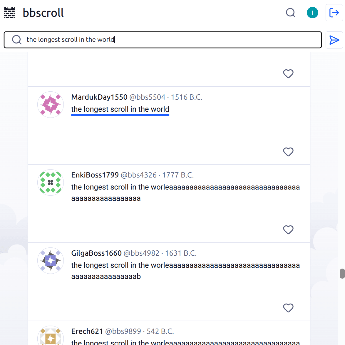 Babel Wall Demo